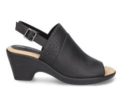 Women's Easy Street Carolina Heeled Dress Sandals Black