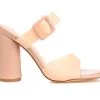 Women's Journee Collection Luca Dress Sandals Nude