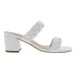 Women's Bellini Fuss Dress Sandals White