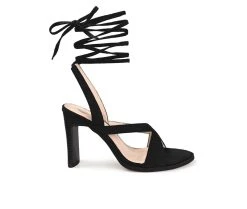 Women's Journee Collection Adalee Dress Sandals Black
