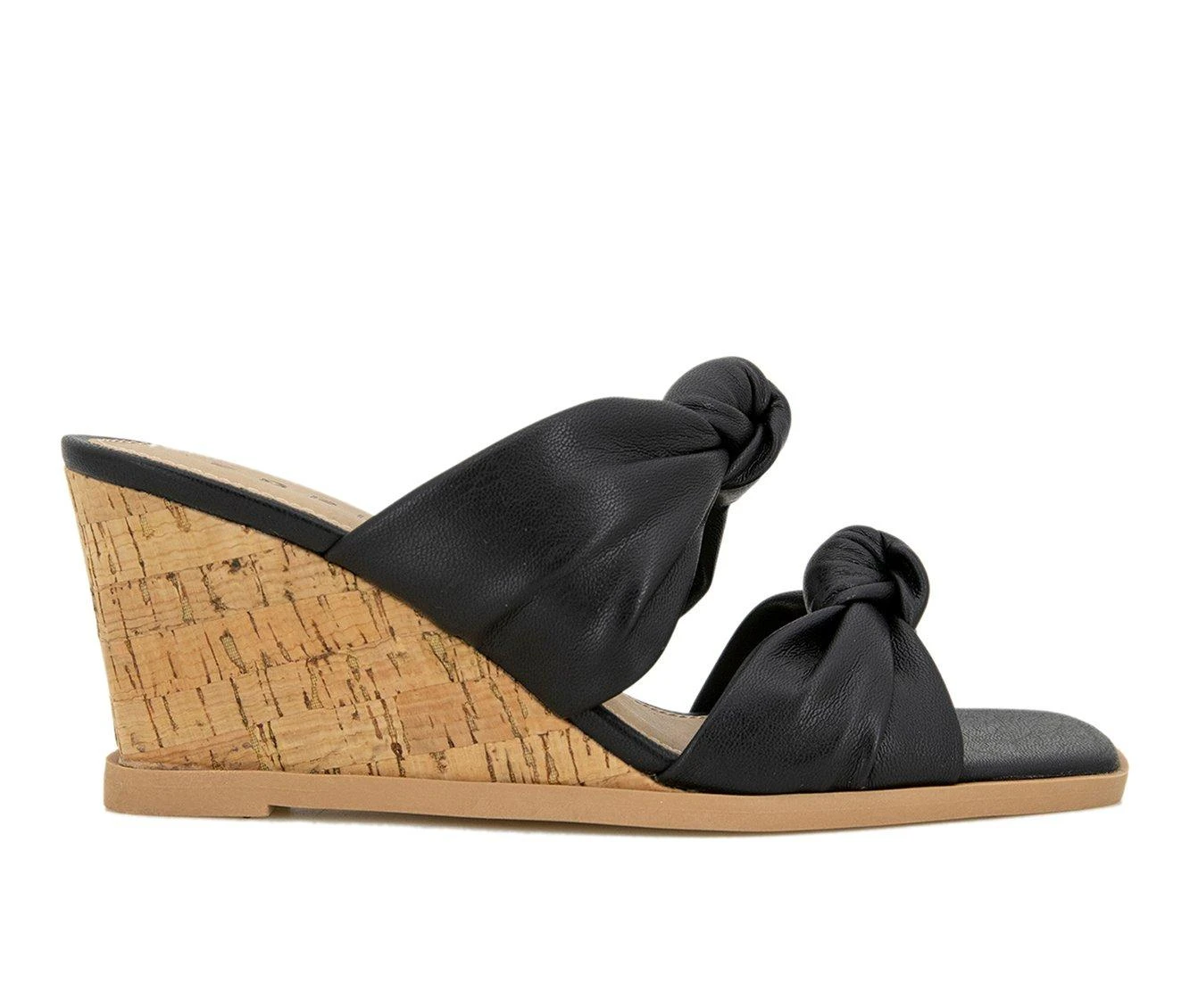 Women's Esprit Victoria Wedge Sandals Black - Image 2