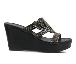 Women's Patrizia Randili Wedge Sandals Black