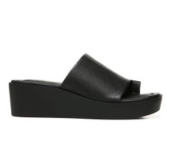 Women's Franco Sarto Cessa Platform Wedge Sandals Black