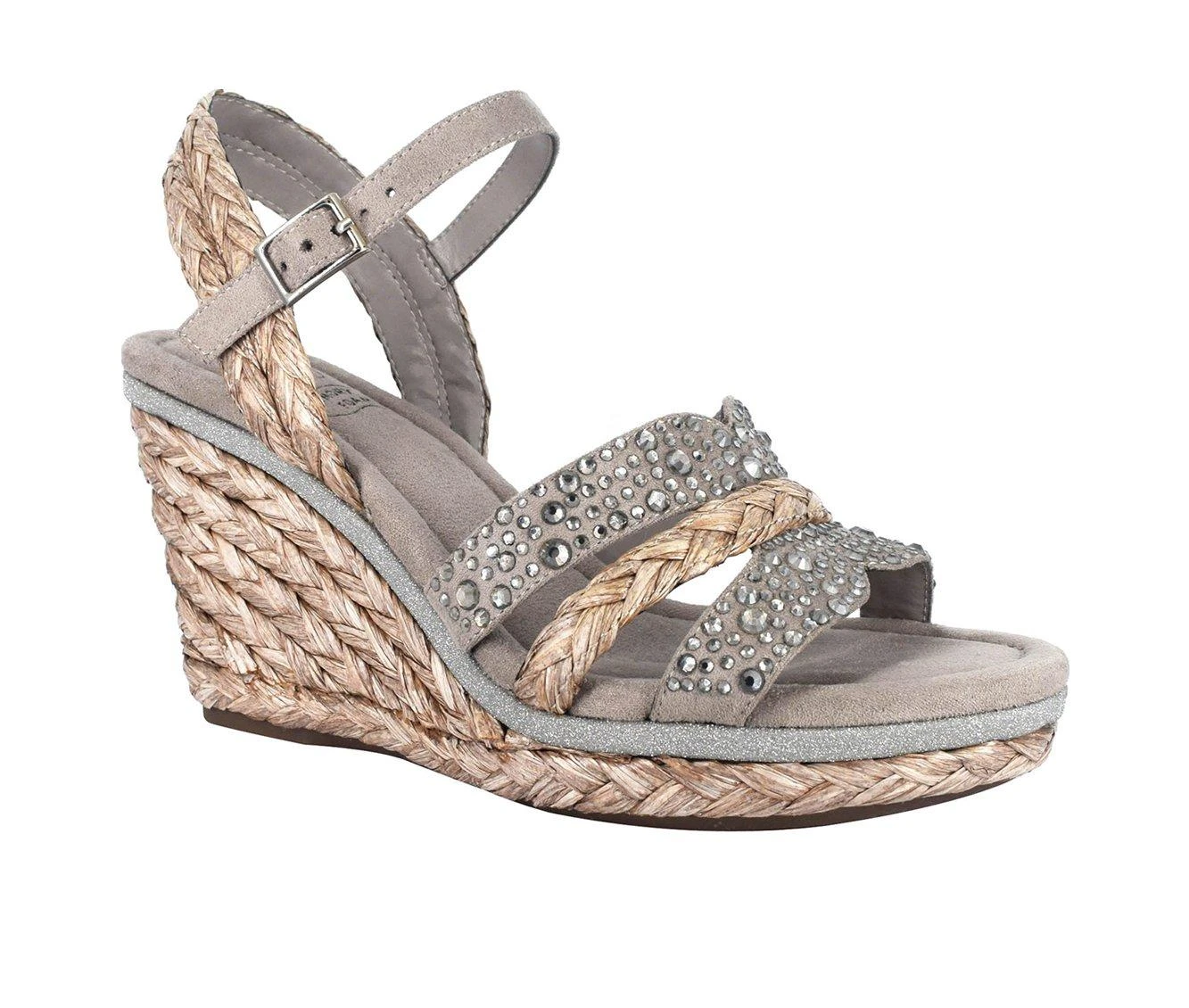 Women's Impo Ossie Wedge Sandals Simply Taupe - Image 3