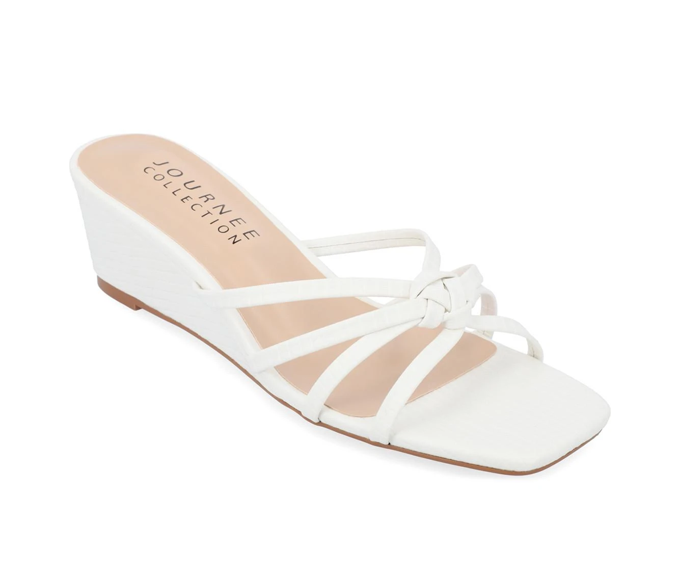 Women's Journee Collection Blayke Wedge Sandals Women's Journee Collection Blayke Wedge Sandals White -Journee Collection Shop 2 198