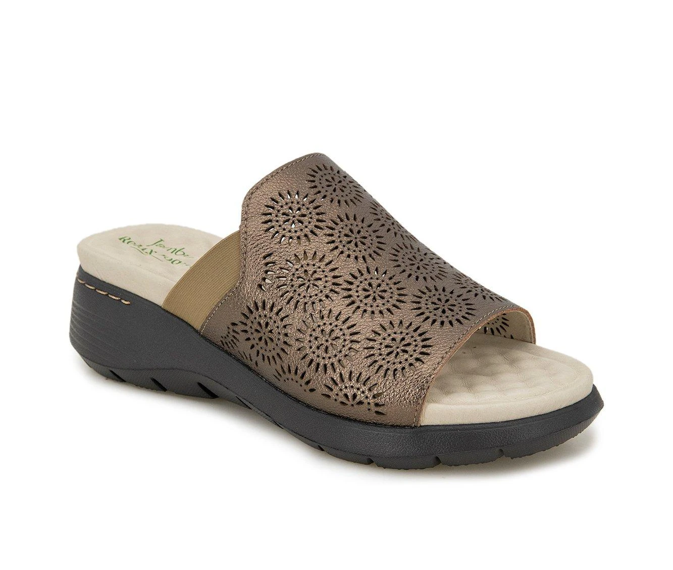 Women's JSport Queens Wedge Sandals Bronze - Image 3