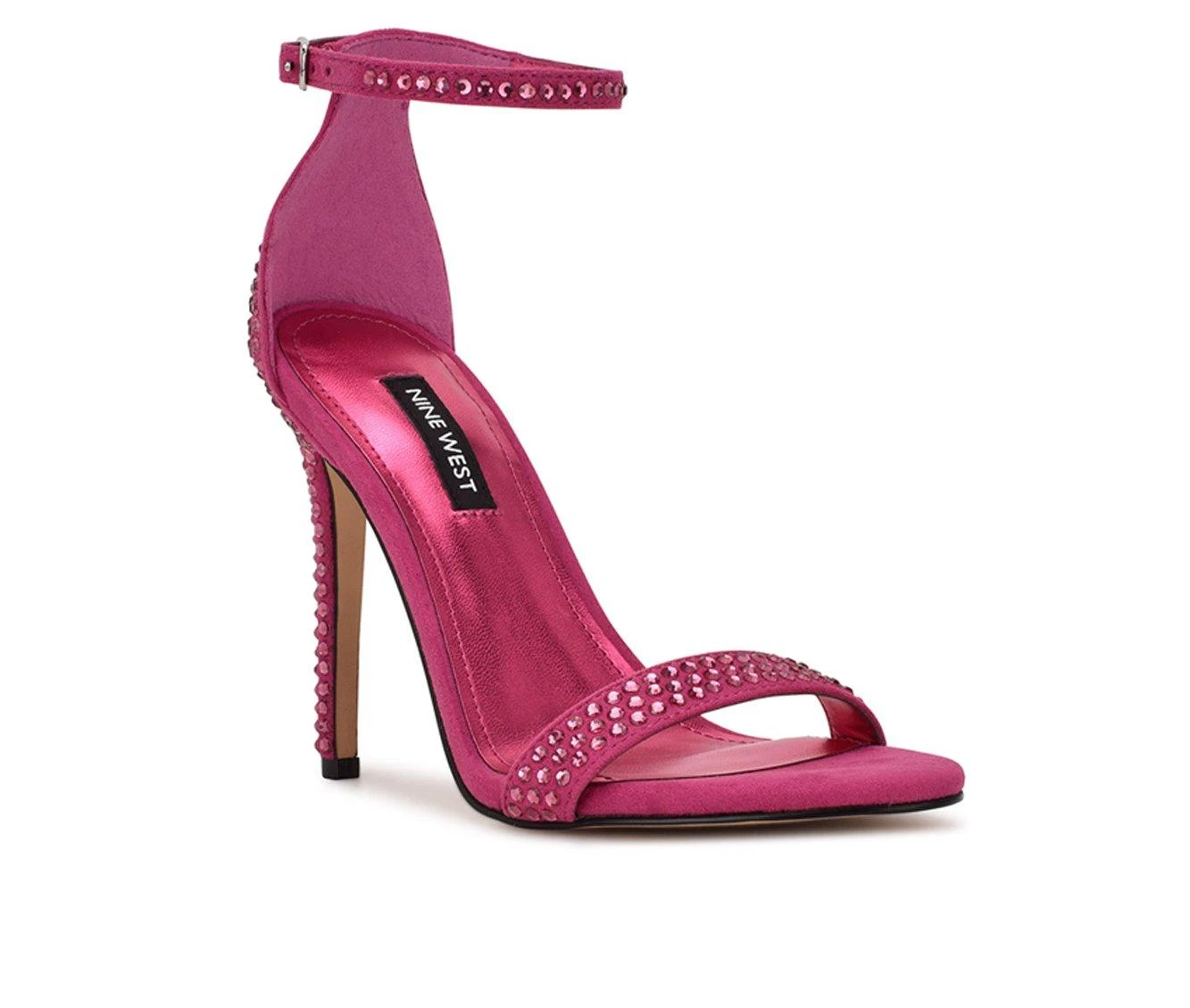Women's Nine West Toria Dress Sandals Pink Berry - Image 3