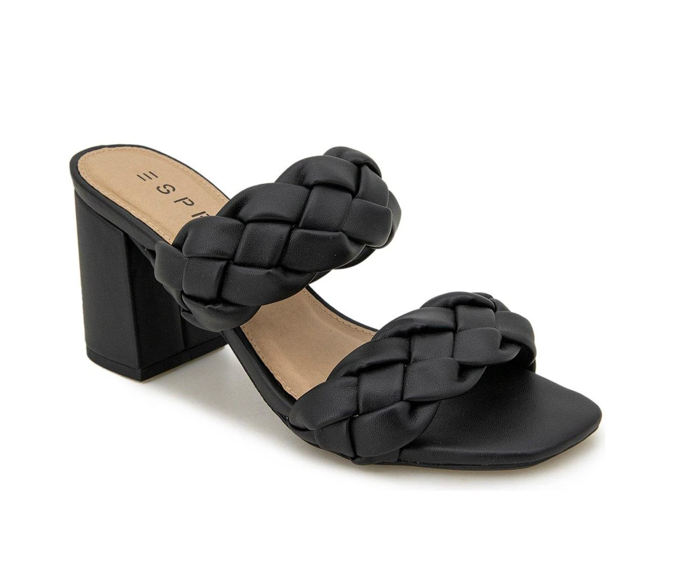 Women's Esprit Brooklyn Heeled Dress Sandals Black - Image 3