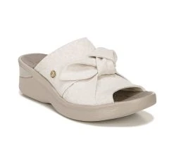 Women's BZEES Smile Wedge Sandals Cream -Journee Collection Shop 2 43