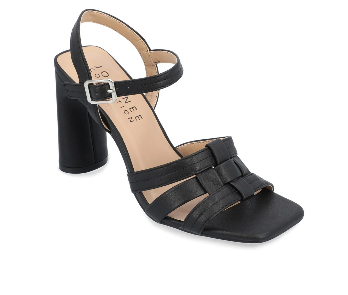 Women's Journee Collection Gibssen Dress Sandals Black - Image 3