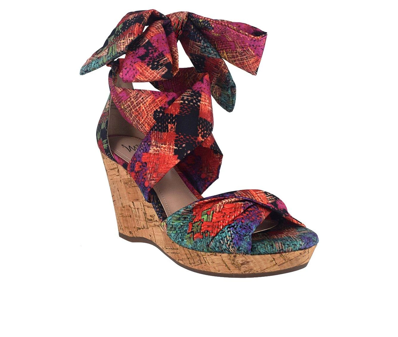 Women's Impo Omrya Wedge Sandals Bright Multi - Image 3