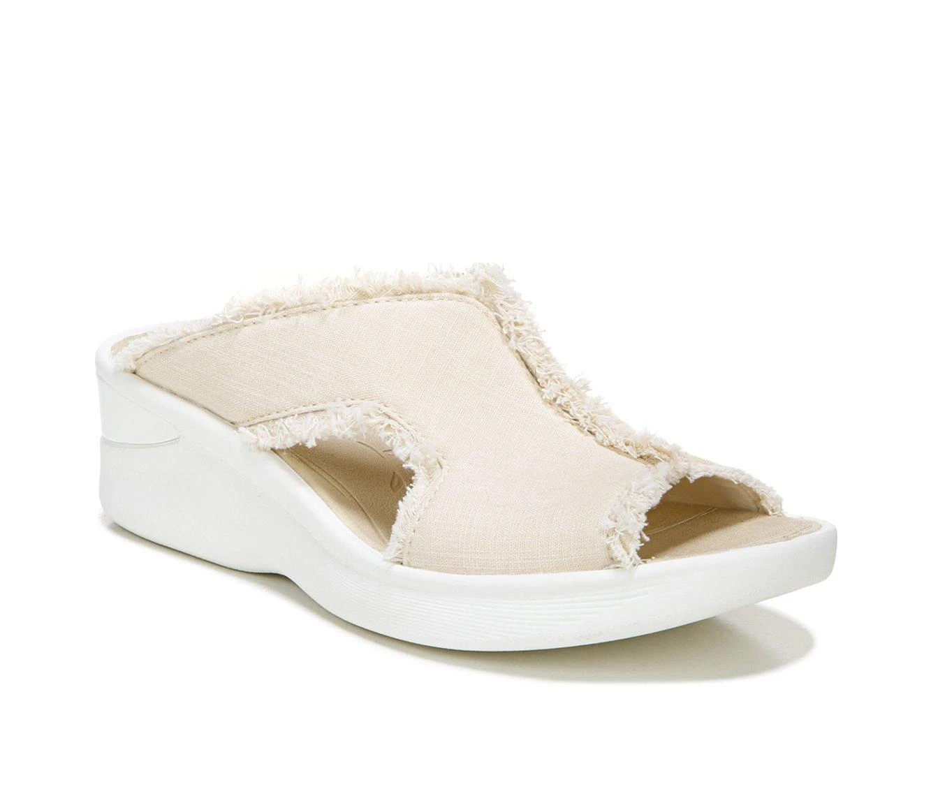 Women's BZEES Serendipity Wedge Sandals Almond - Image 3