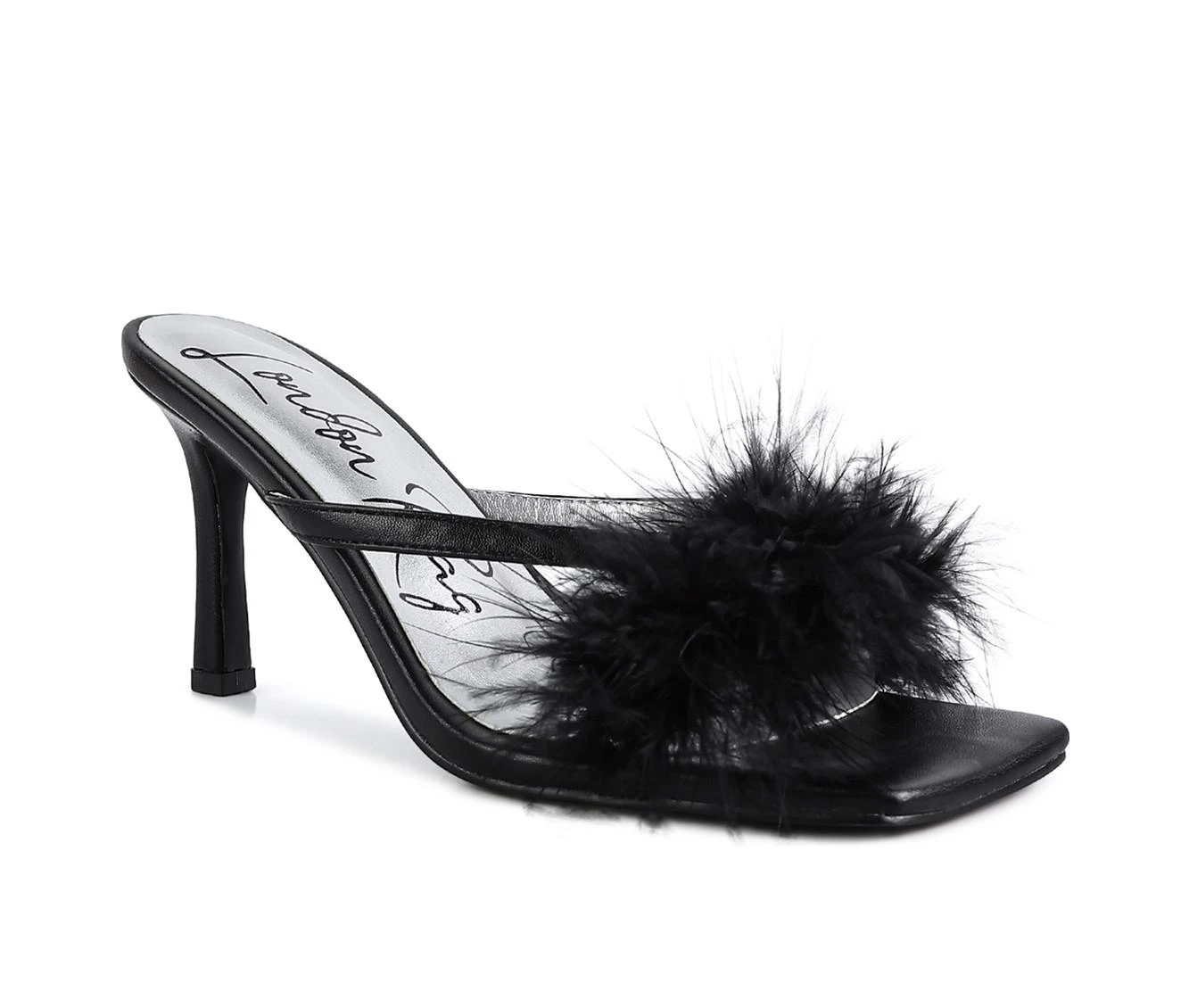 Women's London Rag Honeybear Dress Sandals Black - Image 3