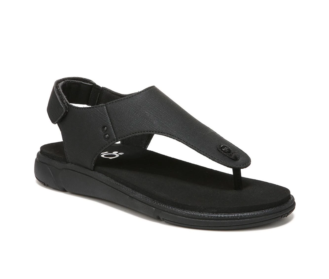 Women's Ryka Margo Next Flip-Flops Black - Image 3