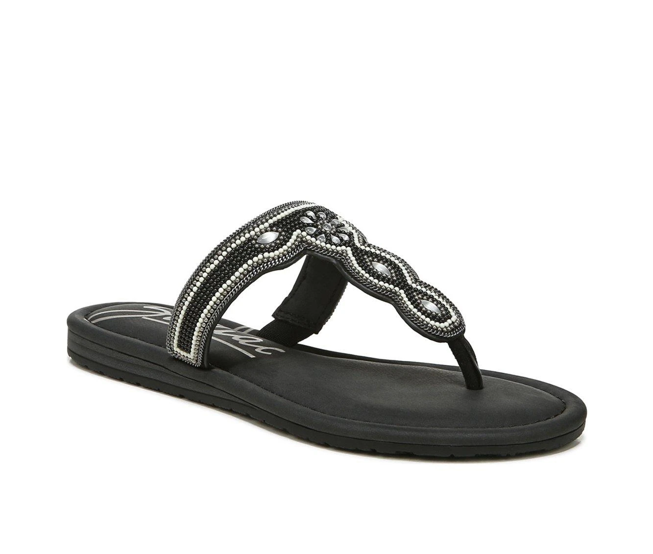 Women's Zodiac Yves Flip-Flops Women's Zodiac Yves Flip-Flops Black Multi -Journee Collection Shop 2 882