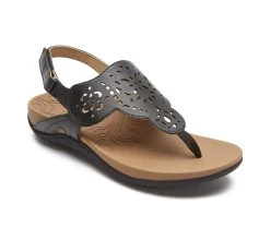 Women's Rockport Ridge Circle Sling Sandals Black -Journee Collection Shop 2 903