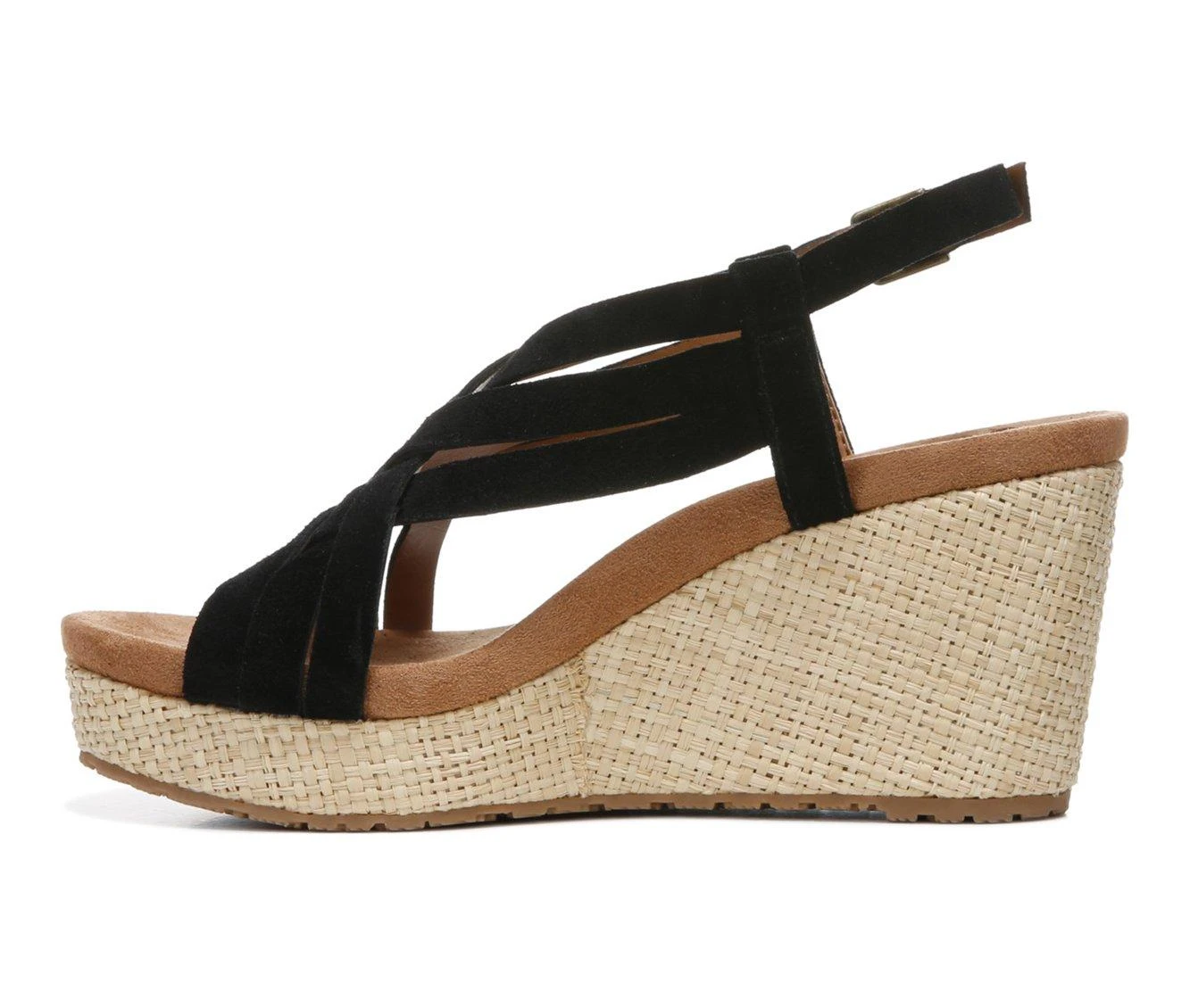 Women's Zodiac Petra Wedge Sandals Black - Image 4