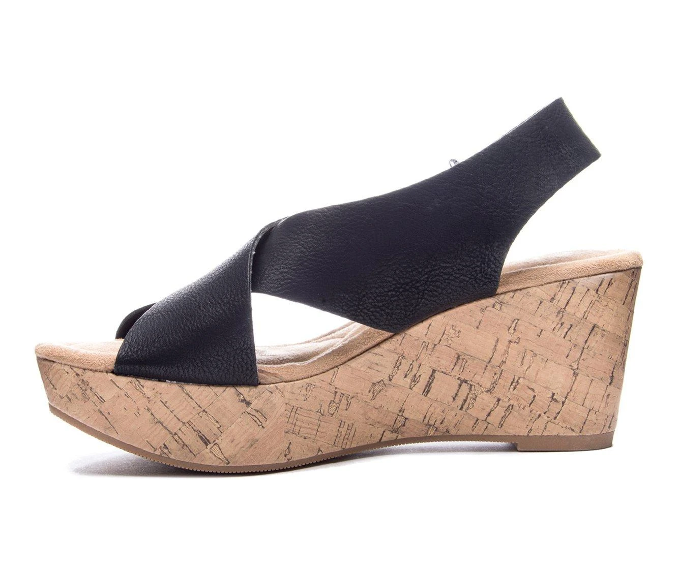 Women's CL By Laundry Dream Girl Platform Wedges Black - Image 4