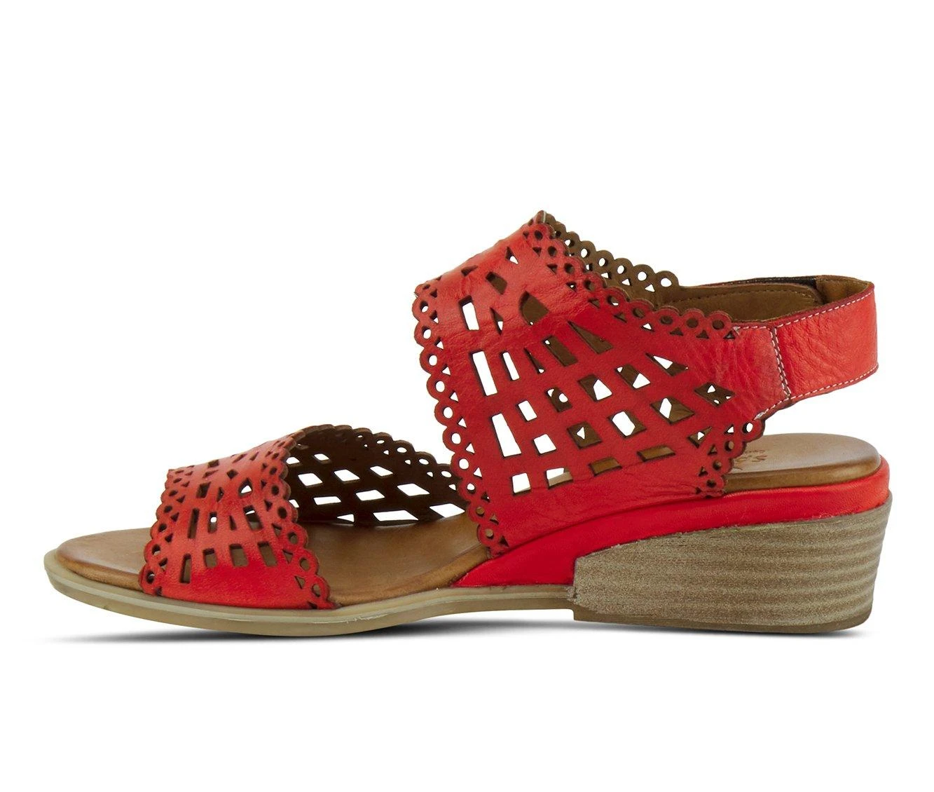 Women's SPRING STEP Petra Wedges Women's SPRING STEP Petra Wedges Red -Journee Collection Shop 3 150