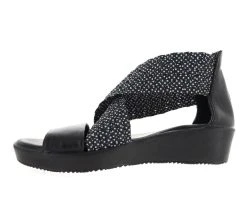 Women's Bernie Mev Laura Wedges Black Polka Dot -Journee Collection Shop 3 158