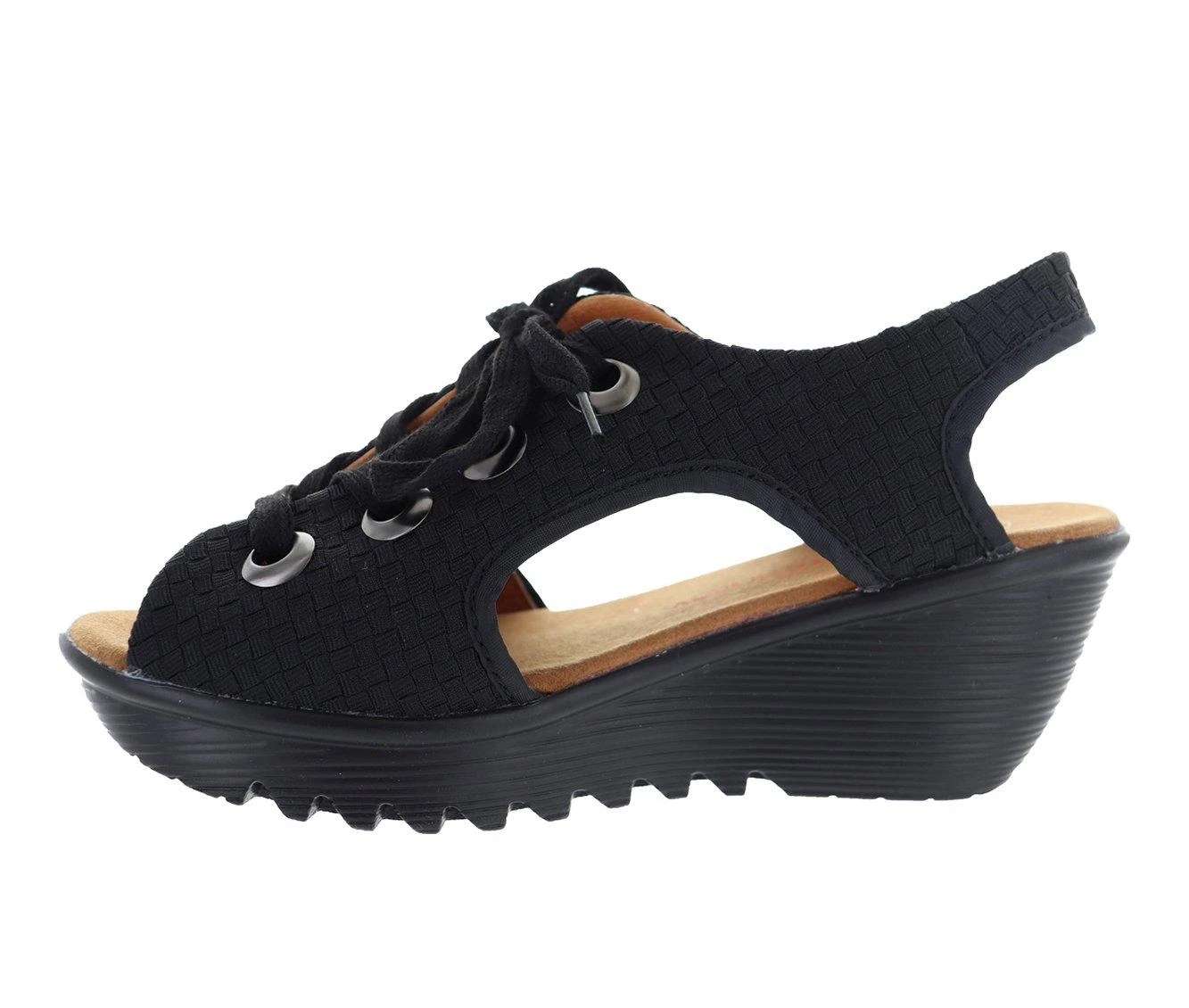 Women's Bernie Mev Marcelo Wedges Women's Bernie Mev Marcelo Wedges Black Woven -Journee Collection Shop 3 159