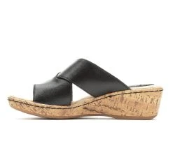 Women's BOC Summer Wedge Sandals Black -Journee Collection Shop 3 193