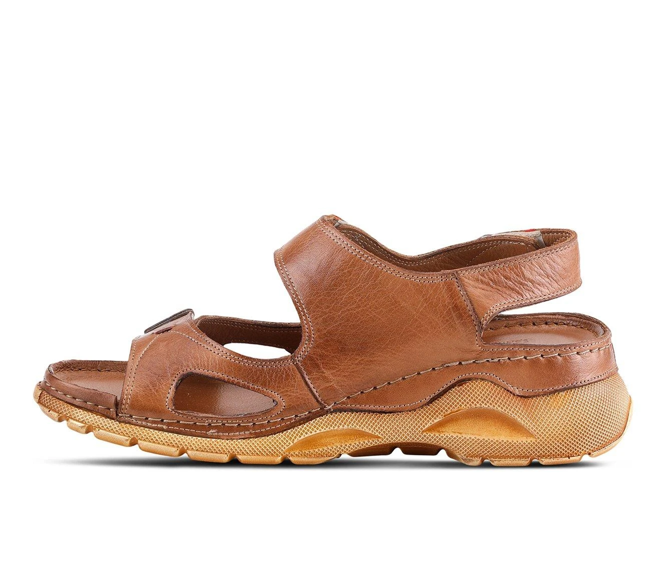 Women's SPRING STEP Hanky Sandals Camel - Image 4