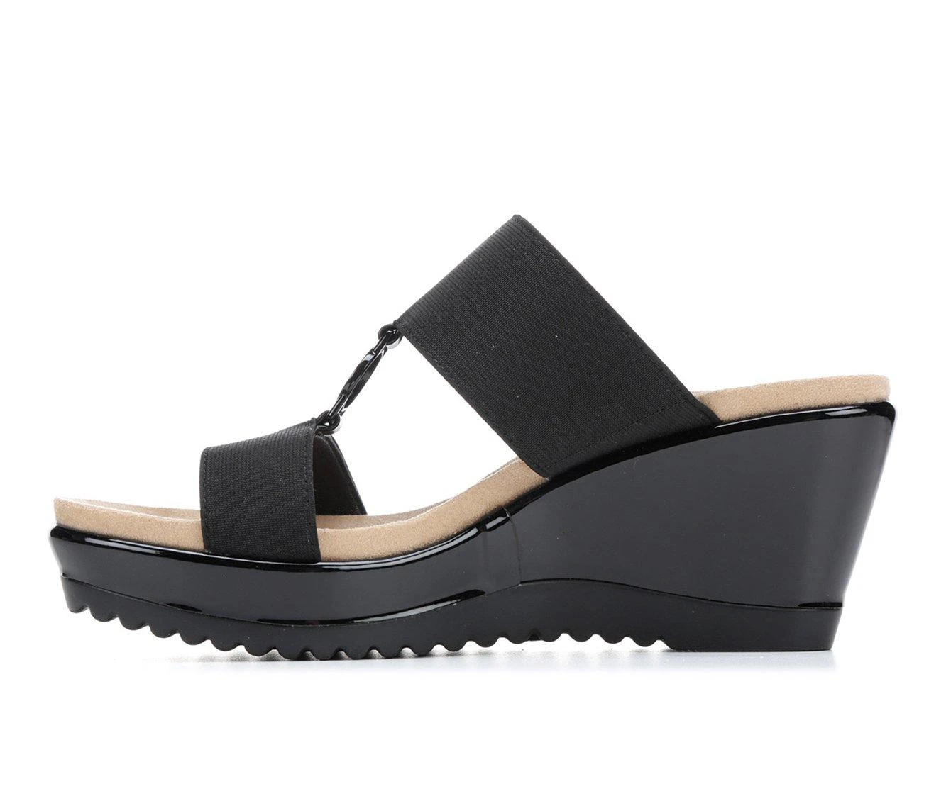 Women's Anne Klein Reese Wedges Black - Image 4
