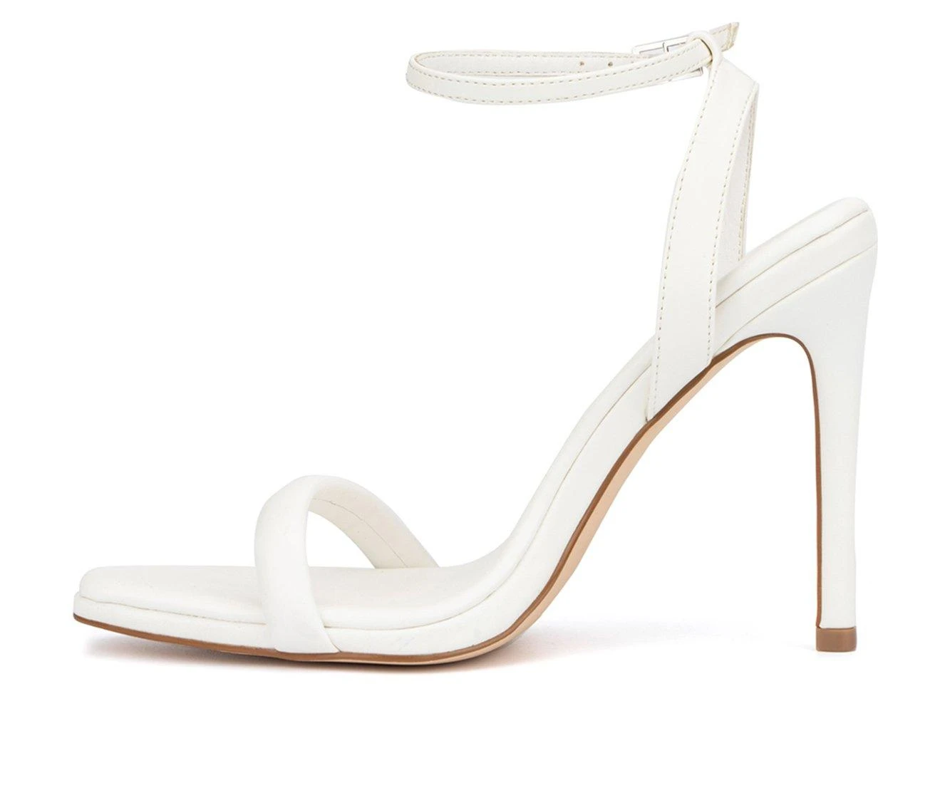 Women's New York And Company Alania Dress Sandals White - Image 4