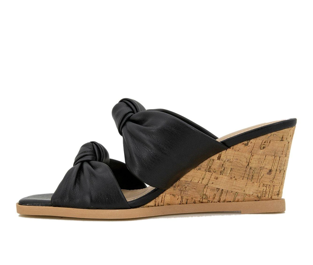 Women's Esprit Victoria Wedge Sandals Black - Image 4