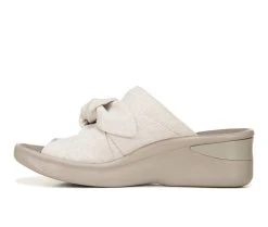 Women's BZEES Smile Wedge Sandals Cream -Journee Collection Shop 3 40