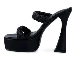 Women's Rag & Co Pin Dress Sandals Black -Journee Collection Shop 3 572