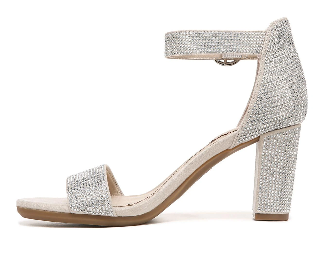 Women's LifeStride Averly Glitz Dress Sandals Almond Glitz - Image 4