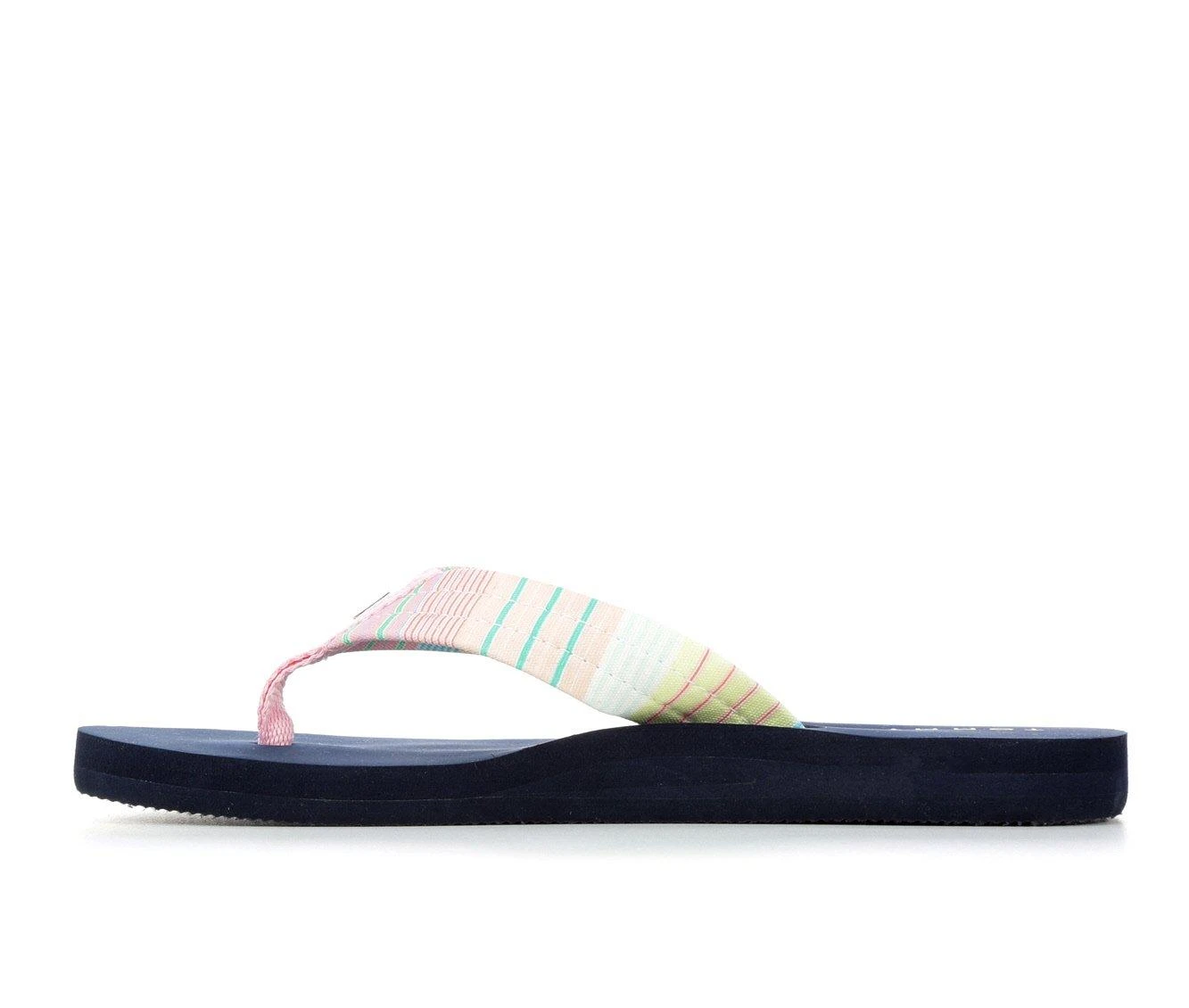 Women's Tommy Hilfiger Coupes Flip-Flops Pink Multi - Image 4