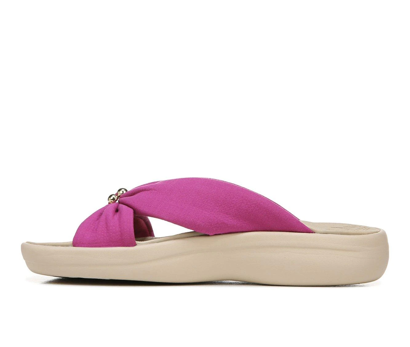 Women's BZEES Promise Flip-Flops Festival Pink - Image 4