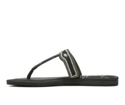 Women's Zodiac Yves Flip-Flops Black Multi 5 Women's Zodiac Yves Flip-Flops Black Multi -Journee Collection Shop 3 863