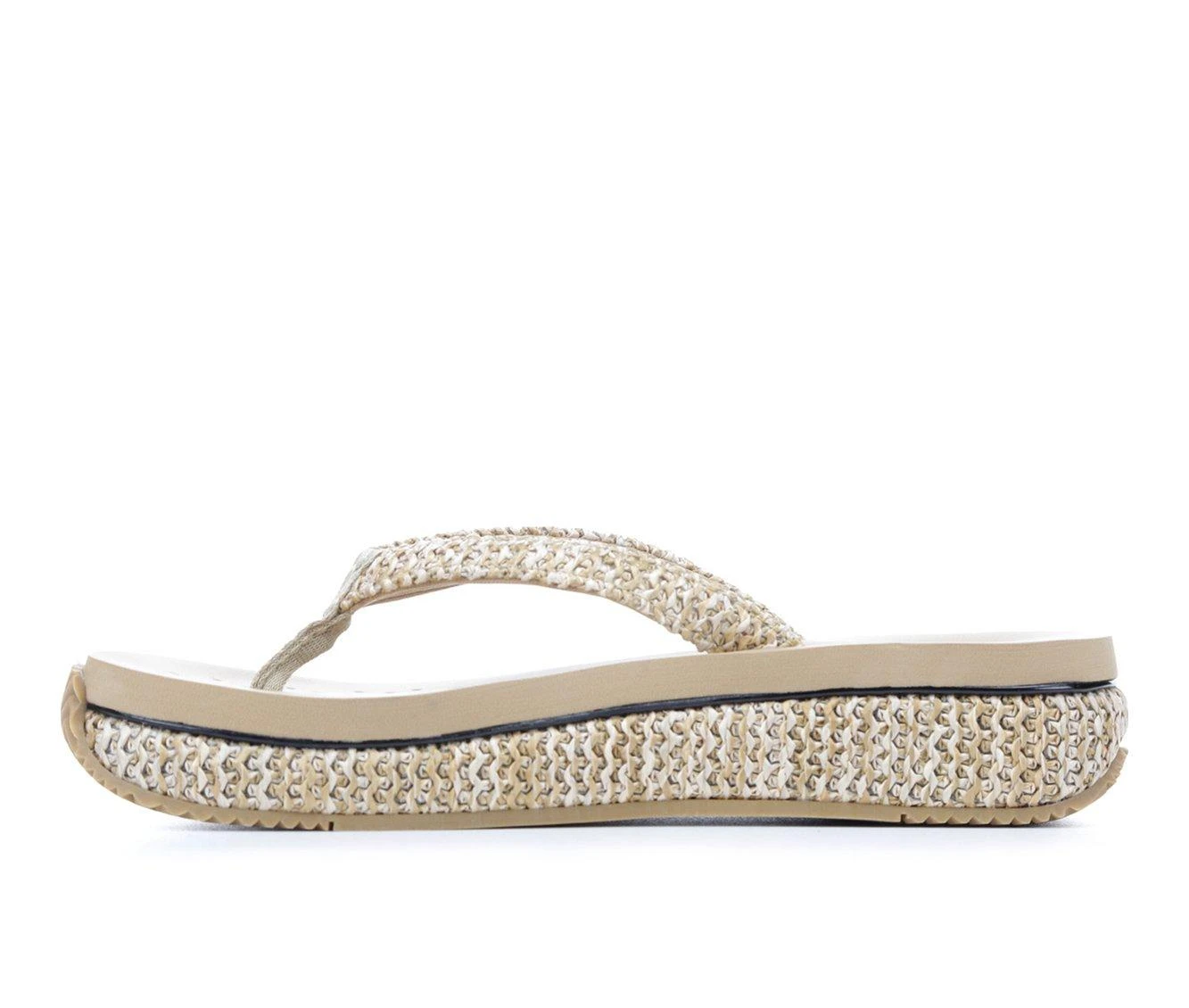 Women's Volatile Palau Flip-Flops Natural - Image 4