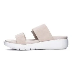 Women's CL By Laundry Comic Wedge Sandals Beige -Journee Collection Shop 3 92