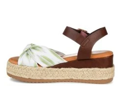 Women's Journee Collection Adriann Espadrille Wedge Sandals Green 5 Women's Journee Collection Adriann Espadrille Wedge Sandals Green -Journee Collection Shop 3 96