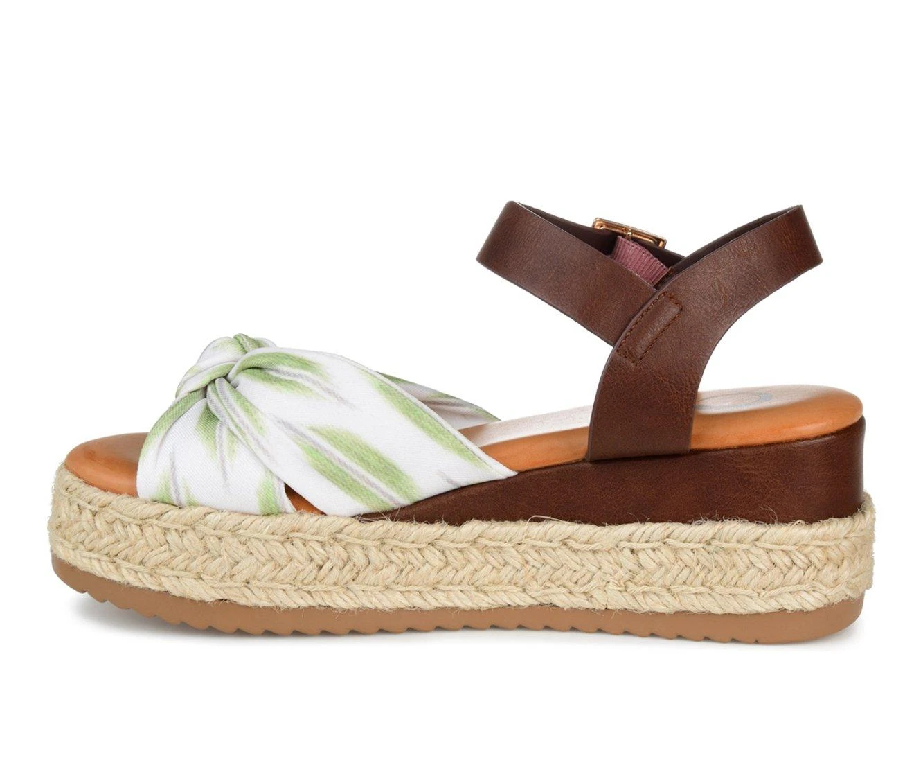 Women's Journee Collection Adriann Espadrille Wedge Sandals Women's Journee Collection Adriann Espadrille Wedge Sandals Green -Journee Collection Shop 3 96