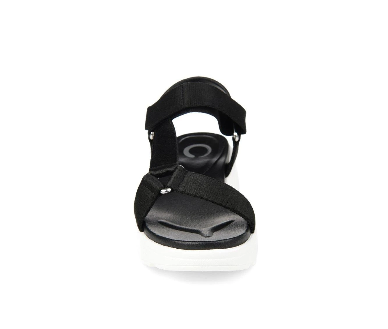 Women's Journee Collection Varro Platform Sandals Black - Image 5