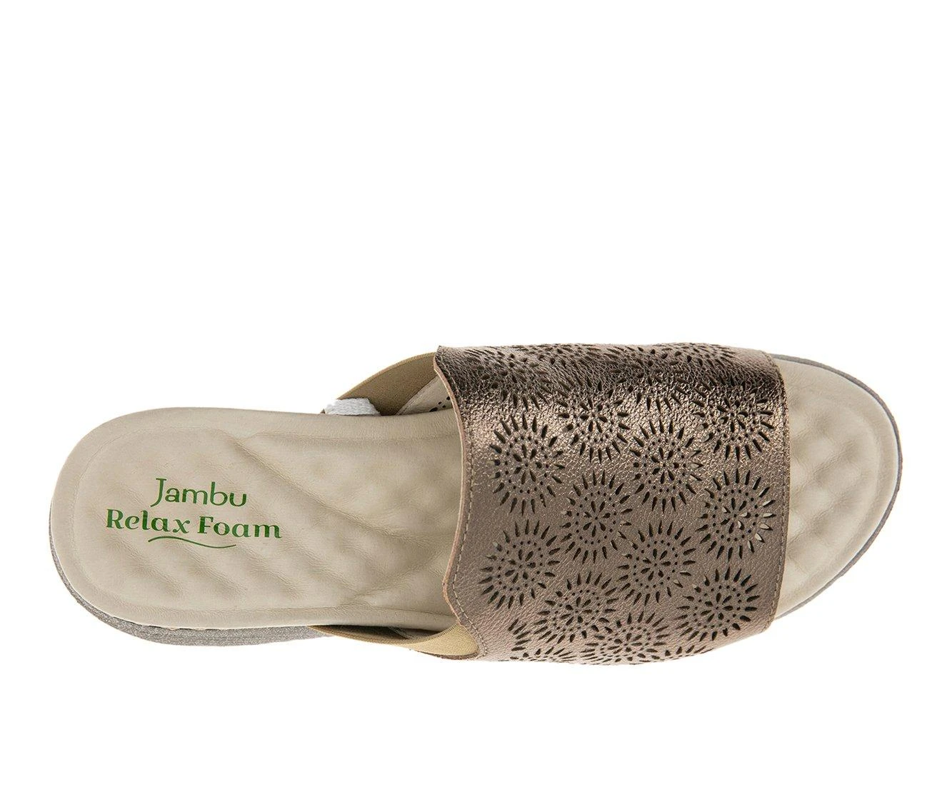 Women's JSport Queens Wedge Sandals Bronze - Image 5