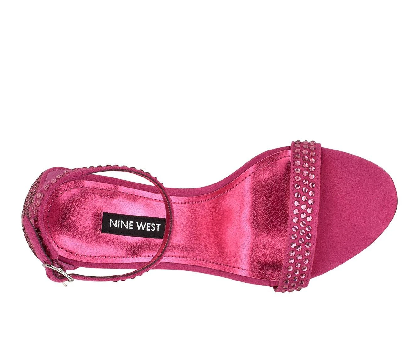 Women's Nine West Toria Dress Sandals Pink Berry - Image 5