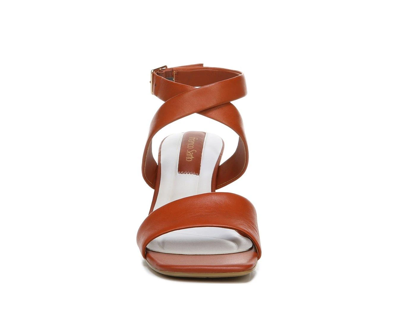 Women's Franco Sarto Stud Wedge Sandals Rust - Image 5