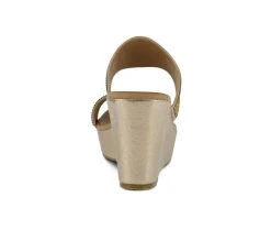 Women's Patrizia Heena Wedges Gold 6 Women's Patrizia Heena Wedges Gold -Journee Collection Shop 4 30