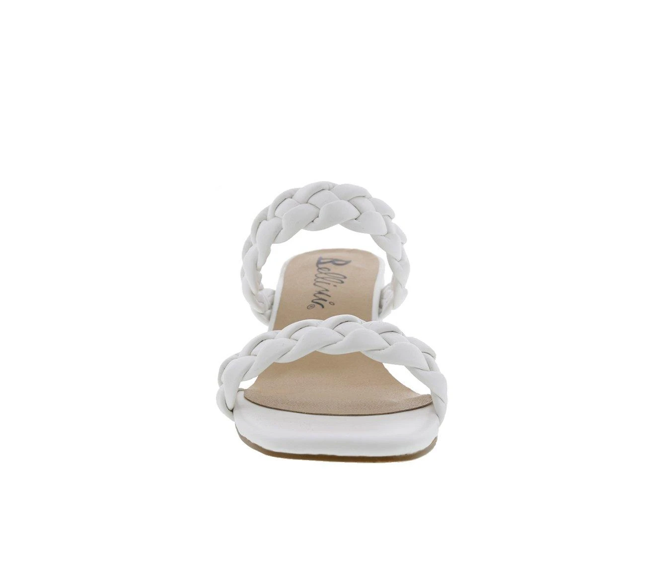 Women's Bellini Fuss Dress Sandals White - Image 5