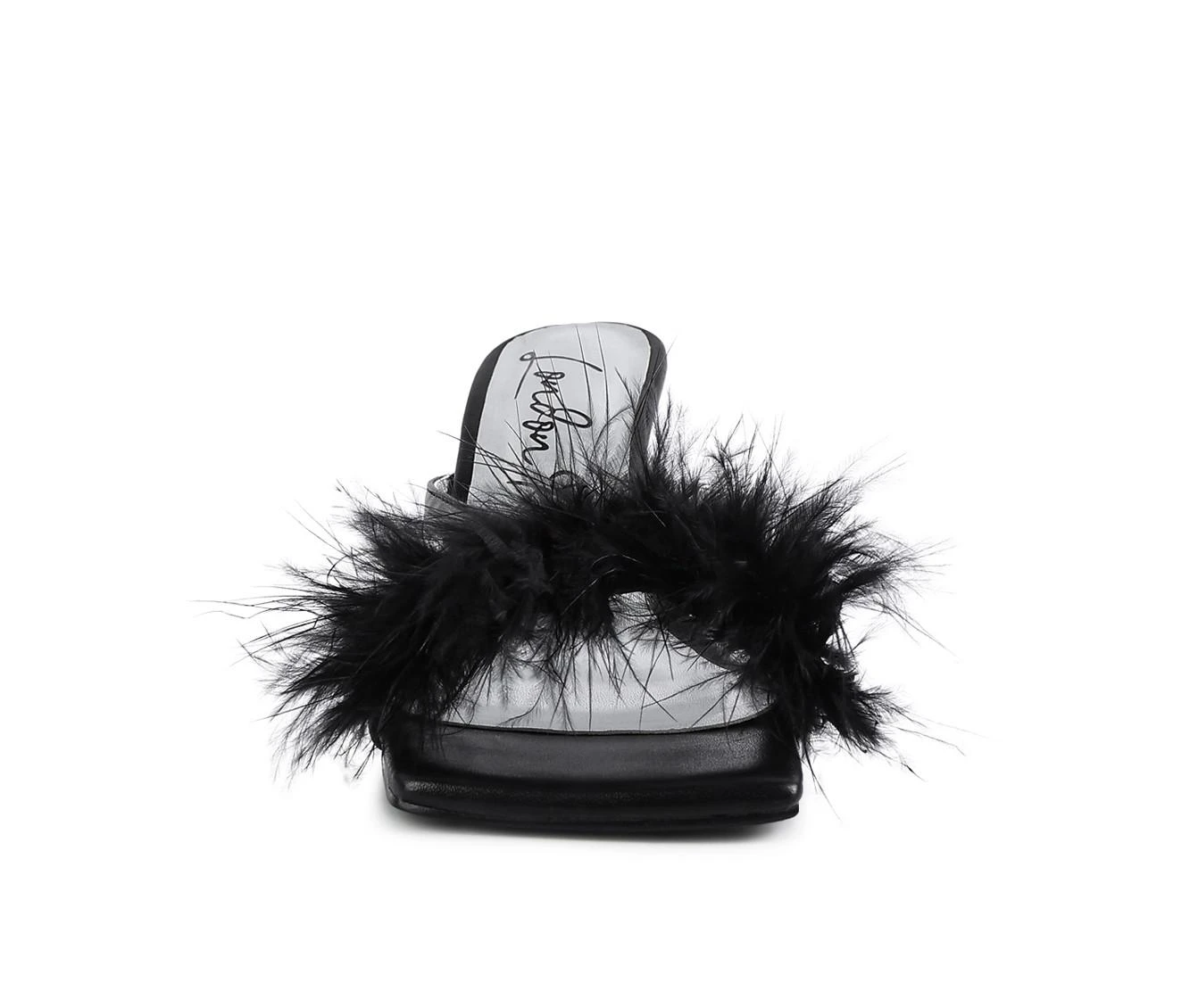 Women's London Rag Honeybear Dress Sandals Black - Image 5