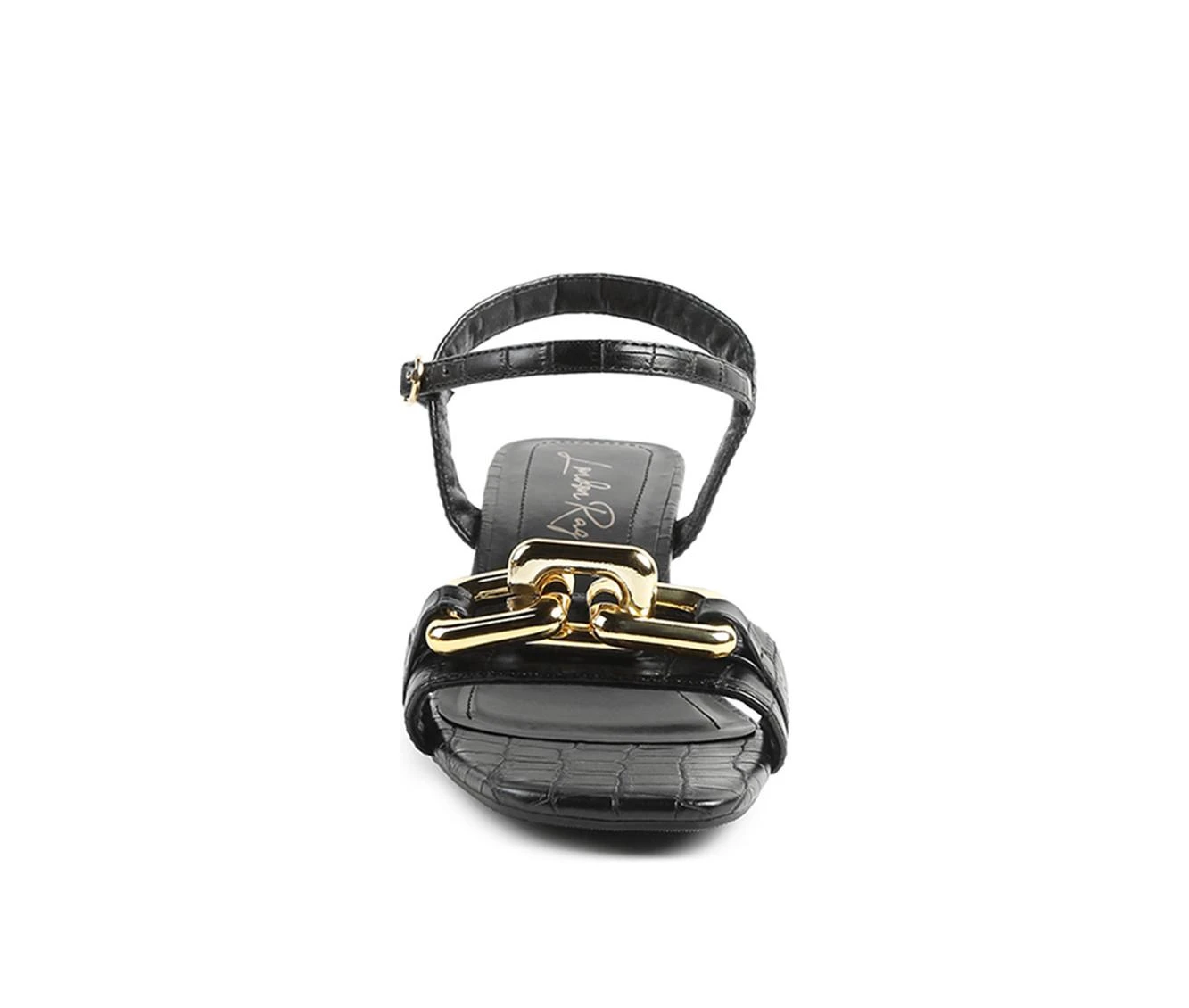 Women's London Rag Icicle Dress Sandals Black - Image 5