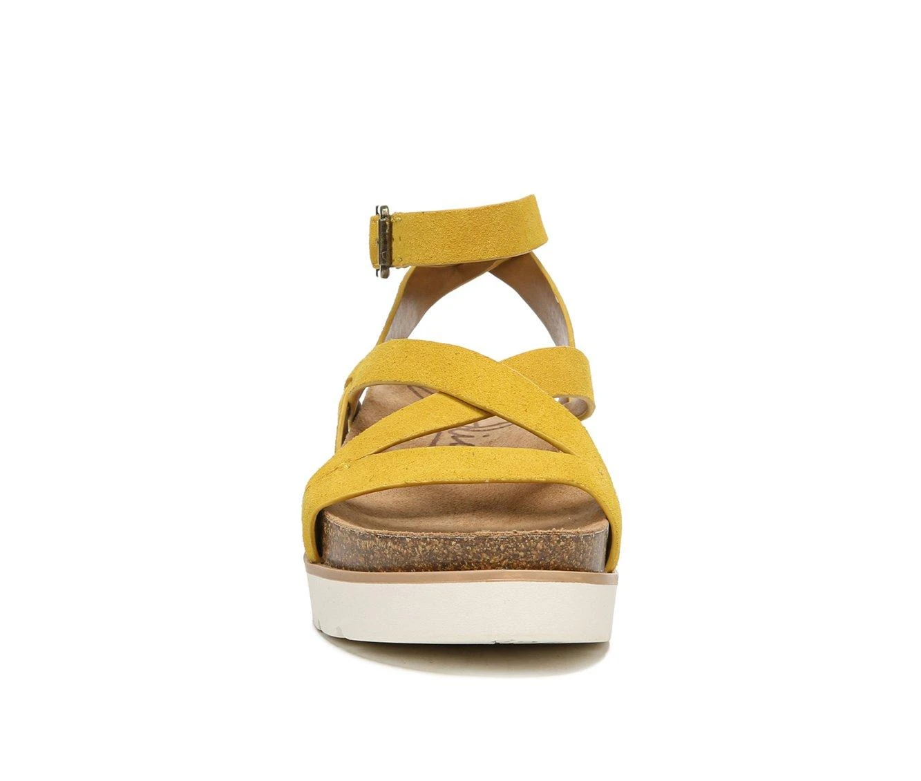 Women's Zodiac Kadi Platform Sandals Yellow - Image 5