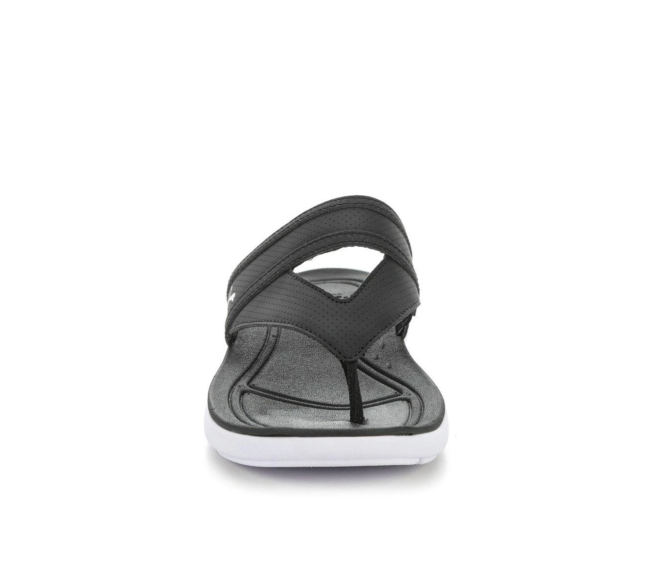Women's Puma Soft Ride Flip-Flops Black/White - Image 5